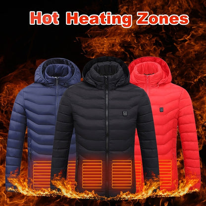 Unisex Heated Puffer Jacket